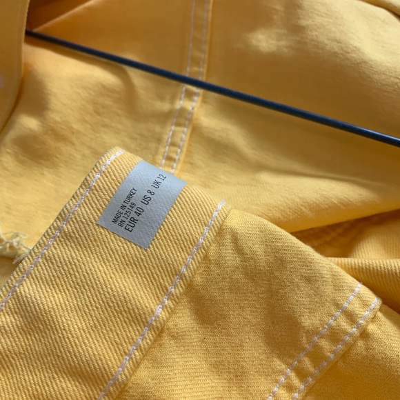 Topshop Yellow matching denim set - Picture 4 of 6